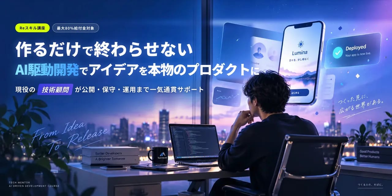 AI駆動開発でアイデアを爆速でプロダクトにしたい！