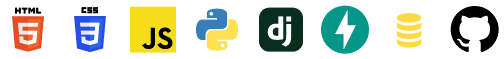 Python, Django, FastAPI, SQL, HTML, CSS, JavaScript, GitHub
