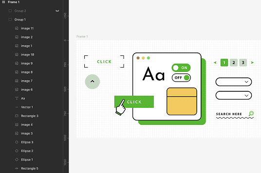 FigmaでWebサイトデザインを作る
